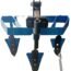 3 Tyne Adjustable Cultivator Mild Steel Premium for 7 to 9 HP Power Tiller Weeder
